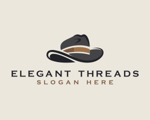 Attire - Fedora Hat Menswear logo design