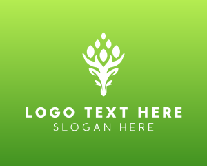 Natural Tree Plant Logo