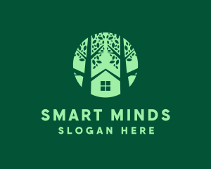 Forest - Tree House Property logo design