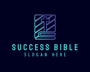 Bible - Gradient Holy Bible logo design