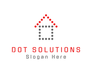 Dot - Dot House Property logo design