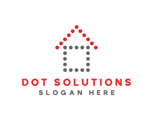 Dot House Property logo design