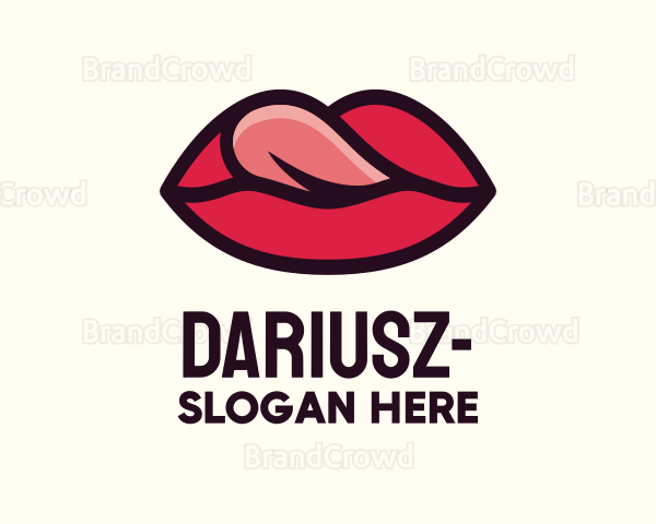 Tongue Lick Lip Cosmetics Logo