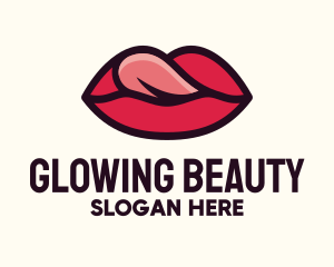 Cosmetics - Tongue Lick Lip Cosmetics logo design