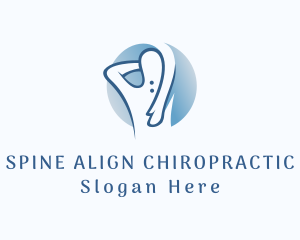 Chiropractor - Back Relaxing Massage logo design