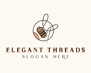 Thread Needle Tailoring logo design