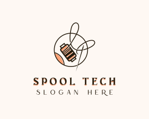 Spool - Thread Needle Tailoring logo design
