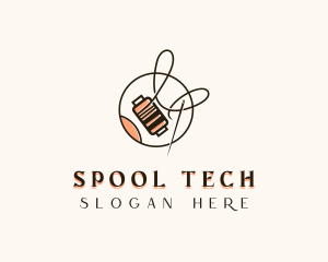 Thread Needle Tailoring logo design