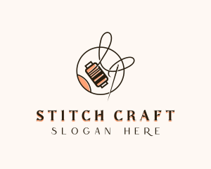 Thread Needle Tailoring logo design