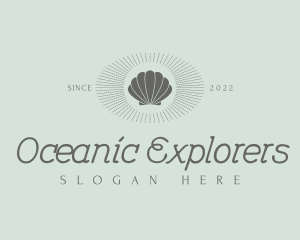 Marine Biology - Elegant Shell Resort logo design