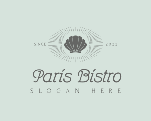 Elegant Shell Resort logo design