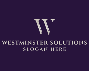 Premium Luxury Letter W logo design