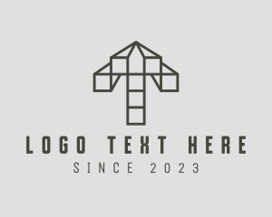Sitework - Construction Builder Letter T logo design