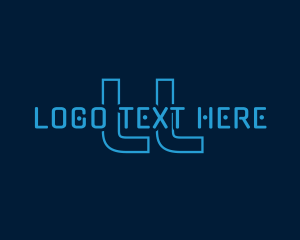 Hacker - Cyber Computer Technology logo design