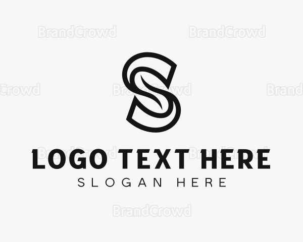Professional Brand Swoosh Letter S Logo