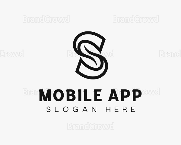 Professional Brand Swoosh Letter S Logo