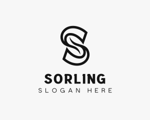 Professional Brand Swoosh Letter S logo design