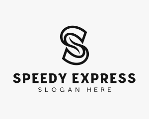 Professional Brand Swoosh Letter S logo design