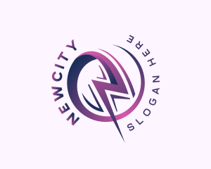 Electric Lightning Bolt Logo