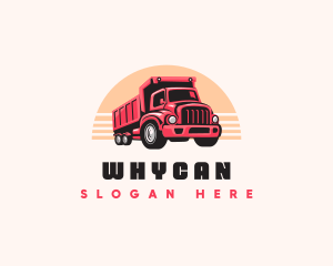 Mover - Carrier Truck Transportation logo design