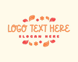 Fragrance - Flower Petal Potpourri logo design