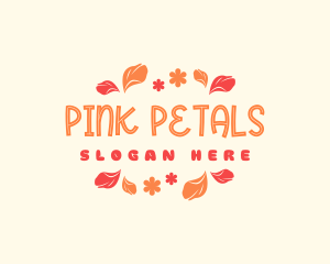 Flower Petal Potpourri logo design