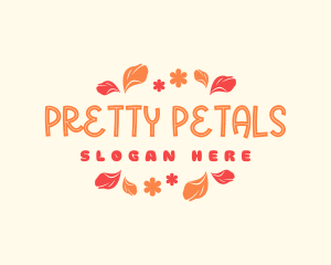 Flower Petal Potpourri logo design