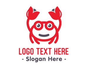 Stall - Cute Tulip Crab logo design