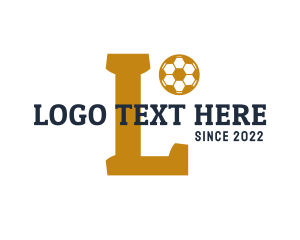 Sports - Soccer Sports Letter logo design