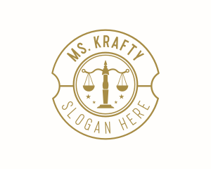 Justice Legal Law Logo