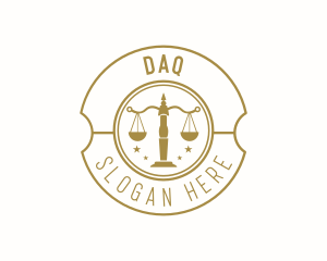 Justice Legal Law Logo