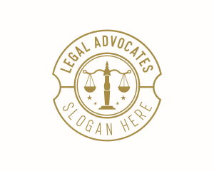 Justice Legal Law logo design