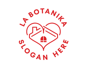 Orphanage - Love House Village logo design
