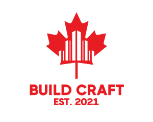 Maple Leaf Buildings logo design