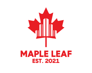 Maple Leaf Buildings logo design