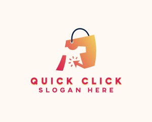 Click - Retail Apparel Online Shop logo design