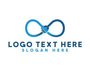 Partnership - Helping Hand Loop logo design