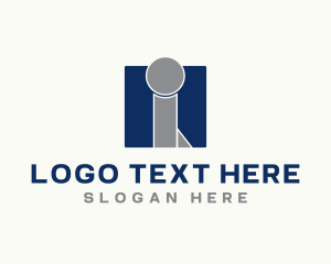 Investment - Modern Architecture Letter I logo design