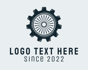 Fixing - Cogwheel Mechanic Gear logo design