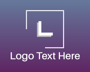 Professor - Minimalist Geometric Lettermark logo design