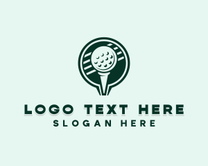 Golfing - Golf Ball Championship logo design