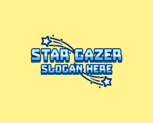 Arcade Shooting Star logo design