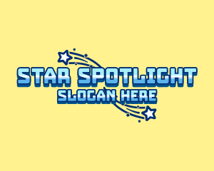 Arcade Shooting Star logo design