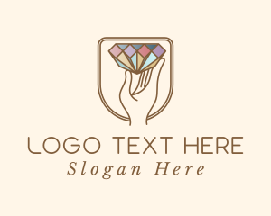 Skin Care - Diamond Hand Jewelry logo design