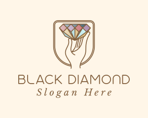 Diamond Hand Jewelry logo design