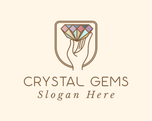 Diamond Hand Jewelry logo design