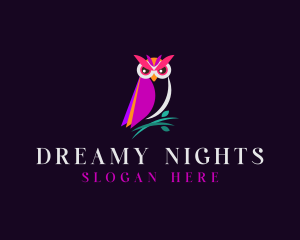 Nature Night Owl logo design