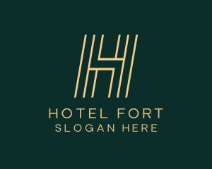 Hotel Restaurant Cafe logo design