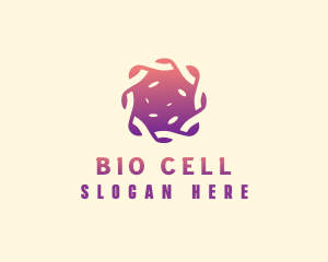 Microorganism - Microbiology Virus Contagion logo design