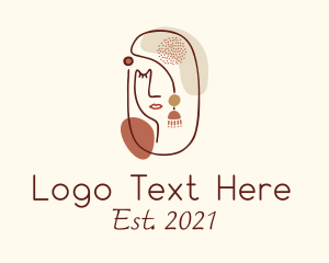 Glam - Sophisticated Woman Jewelry logo design